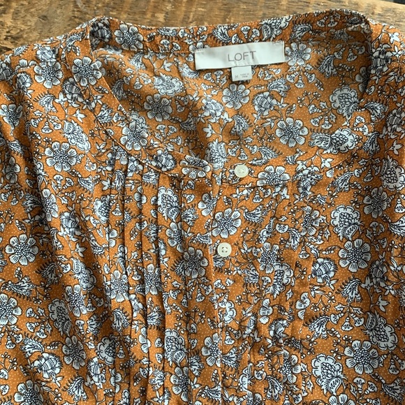 Lot of 4 Loft blouses - Picture 6 of 7